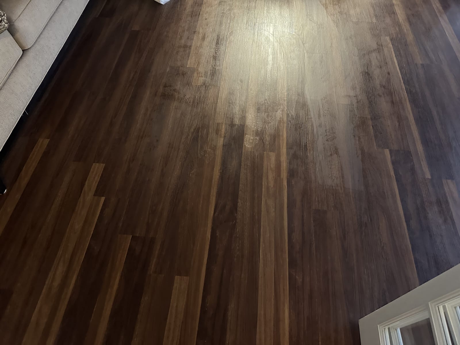 Rich dark refinish with a deep sheen